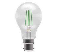 LED Coloured Filament GLS 4W B22d Green Bell