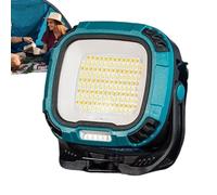 LED Compact Magnetic Work Light - USB Powered Rechargeable Torch, Strong Magnet Mount, Jobsite Illumination Device, High Lumen Portable Lamp | Perfect for Workshop Repair Travel Night time