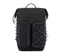 LED Computer Backpack Black Unisex - female - Piquadro - Backpacks - Black - ONE SIZE - Bags ONE SIZE