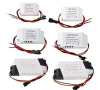 LED Constant Current Driver 85-265V 1-3W 4-5W 4-7W 8-12W 18-24W Power Supply Output 300mA External Drive For LED Downlight(1-3W)