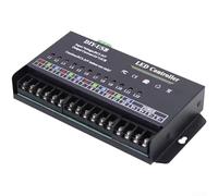 LED Controller, 12 Channel Programmable for RGB Monochrome Lights with USB Programming Support 60A Output DC5 24V Ledluxe Compatible