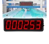 LED Conveyor Belt Digital Counter for Factory Production Lines - 3-inch Display, 6-digit Counting Range 0-999999, Sensing Distance 30-70CM, 4 Gears/s