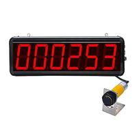 Led conveyor belt digital counter Infrared Digital Counter - 4-Digit Display, Counts Up To 9999, Long 101cm Sensing Range, Perfect for Industrial and Educational Settings