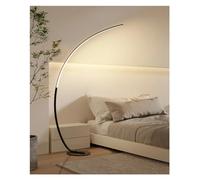 - LED Corner Light Arc RGB Floor Lamps Black White Remote Floor Lights Stand Light Compatible with Dining Living Room Decor,Wall lamp