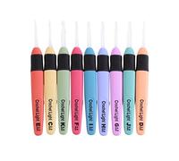 LED Crochet Hook, 1Pcs Led Light Up Crochet Hook Craft Set Knitting Needles Weave Sewing Tool Accessories 2.5-6.5mm(4.0mm)