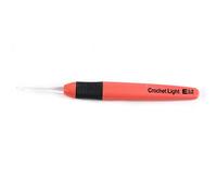 LED Crochet Hook, Light Up Knitting Needles with Ergonomic Soft Grip for Easy Stitching, 3.5mm Crochet Hook for Arthritic Hands, Seniors, Adults and Craft Enthusiasts