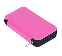 LED Crochet Hook Set, 9 in 1 USB Rehargeable Light Up Crochet Hooks Needles Hand Weave Sewing Tools Set with Case for Beginner Crocheting Knitting Kits, Pink