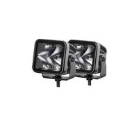 HELLA 1FA 358 176-821 LED-Spotlight - Black Magic Cube Kit 3.2" - 12/24V - mounting - Long-range illumination - Cable: 500mm - Plug: DEUTSCH plug - Kit - Quantity: 2