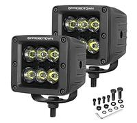 LED Cubes, OFFROADTOWN 3inch 120W CREE LED Pods Driving Lights Cubes Ditch Light Off Road Lights Spot Reverse Light for Truck Pickup UTV ATV SUV Boat 4x4 Car