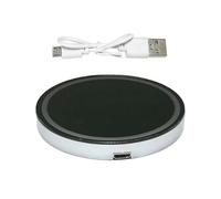 LED Cup Holder - Rechargeable 7 Color Light Up Pad Decoration - Led Car Coasters | for Truck Vehicles Automotive Indoor Interior