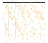 LED Curtain Icicle Lights 400 LED 8 Function Fairy Light Multi Colours vidaXL