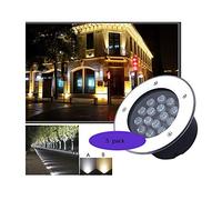 LED Decking Lights IP67 Waterproof Embedded The Way Stairs Deck, 2 Colors, 10 Power[Energy Efficiency Rating AA+](B,12W)