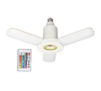 Led Deformable Lamp Led Speaker 3 Leaves Light Ambient Music Light Rgb Colorful Light 36WE27 Top Commercial Street and Area Lighting