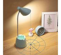 LED Desk Lamp, 3 Lighting Modes & Touch Sensor, 360 Rotation, Dimmable, Ideal for Reading, Studying & Working (Green)