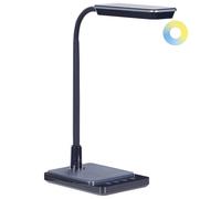 Beliani Led Desk Lamp Centaurus With Dimmer Metal Black