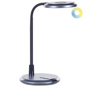 Beliani Led Desk Lamp Columba Adjustable Metal Black