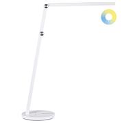 Beliani Led Desk Lamp Dorado With Dimmer Metal White