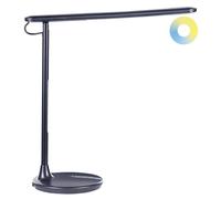 Beliani Led Desk Lamp Draco With Dimmer Metal Black
