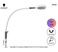 LED Desk Lamp Magnifying Flexible Hobby & Crafts Light With Table Clamp