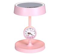 Led Desk Lamp Makeup Vanity Mirror Eye Caring Table Lamps Dimmable Office Lamp with USB Charging Port Touch Control Reading Studying Working Operated Light board Flexible Make Up Clock