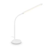 Briloner Led Desk Lamp Reading Light Usb-C Home Office Adjustable Head Touch Dimmer White