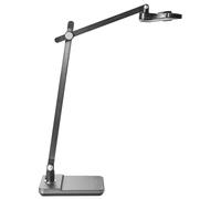 Beliani LED Desk Lamp SERPENS with Dimmer Grey, Grey