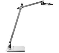Beliani LED Desk Lamp SERPENS with Dimmer Silver, Silver
