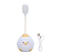 LED Desk Lamp USB, USB Charging Flexible Color Night Light Chicken Base LED Desk Lamp for Bedroom, Table Charging Eye Protection Flexible Color Night Light with Cute (#2)