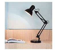LED Desk Lamp with Adjustable Brightness - Foldable Task Light for Reading, Sewing, Crafting, Nail Art - Ideal for Students, Home Office, Bedroom (Color: Red)