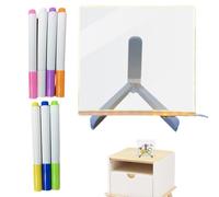 LED Desk Message Board | Desk Memo Board with LED Light Stand and 7 Bookmarks,Eraser Board in for Boys,Girls,Boys,Adults,Remind Him Things Imp