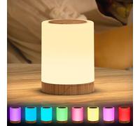 LED Desk Table Lamp Dimmable Touch Sensor Night Light USB Rechargeable