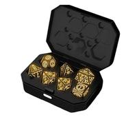 LED Dice Set Rechargeable, Wireless Light up Dice Set DND Dice Set, Cool DND Dice with Charging Box Flicker Luminous Dice, Magic Dice Polyhedral Role Playing Dice for DND Gifts