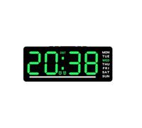 LED Digital Alarm Clock 12/24Hr °C/°F Display 5-Level Brightness Car Home | Five adjustable brightness levels let you read the comfortably at night without disturbing your sleep.