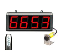 LED Digital Counter, 3 Digit Display Plus Minus, Up to 9999, for Assembly Line, Conveyor Belt, Door Entry People Counting