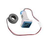 LED Digital Display AC Voltage Current Meter Indicator 22mm High (Blue)