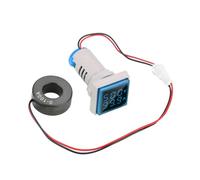 LED Digital Display AC Voltage Current Meter Indicator 22mm High (Blue)
