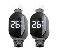 Led Digital Display Temperature Gauge Shower Temperature Meter Household Water Thermometers For Home Bathroom Kitchen Household Water Thermometers
