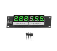 LED Digital Display Tube 0.36in Digital Tube 6 Bit 7 Segment TM1637 LED Clock Display Module Digital LED Display Board 5V with Green Light