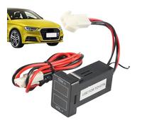 LED Digital Display Voltmeter - Voltmeter Temperature | Universal - Reliable Wiring Harness for Car Truck SUV Motorcycle RV Lorries Engineering Vehicles Generator ATV Dirtbike Outboard Motor Marine Sn