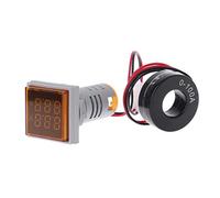 LED Digital Dual Display Voltmeter Ammeter Voltage, Square Gauge Current Meter AC 60-500V 0-100A