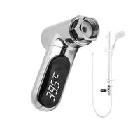 LED Digital Shower Gauge | Water Thermometer For Bathroom Kitchen | Home Shower Display For Accurate Monitoring Easy Install Durable Practical Safe Convenient Tool Daily Use Wa