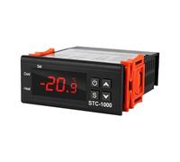 LED Digital Thermostat Temperature Controller STC-1000 Thermoregulator Relay Heating Cooling for Incubator AC 110-220V(DC24V)