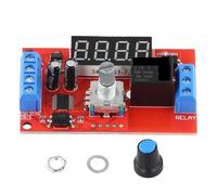 LED Digital Timer Relay Delay Switch Module DC5V/12V/24V Adjustable Time-Delayed Trigger Timing Switch Relays Board(5V)