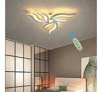 LED Dimmable Ceiling Light Living Room Chandeliers With Remote Control Bedroom Flower Shape Ceiling Light Fixture For Dining Room Dining Table Kitchen Light Flush Mount Chandelier