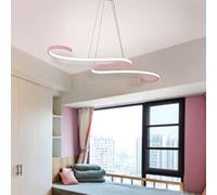 LED dimmable Pendant lamp Dining Table Hanging lamp Height-Adjustable Chandelier with Remote Control Hanging lamp Art Pendant lamp Dining Room Office Living Room lamp