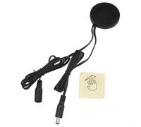 LED Dimming Touch Switch Hand-Sweep Sensor for 12V DC Lights, Penetrable Wooden Glass Controller for Wardrobe Cabinet RV, Black(A)