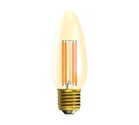 LED Dimming Vintage Filament Candle 35mm 4W E27 Gold 2000K Bell