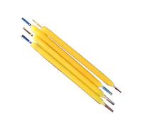 LED Diodes Set, 10 Pcs DC3V 12V 57V 100mA LED COB Chip Diodes For Edison Bulb Accessories Multicolor 38mm(Green)