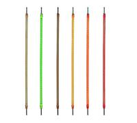 LED Diodes Set, 3V LED Flexible Filament Multicolor Sizes 80-300mm 1.2m 10Pcs(Pink 3v,130mm 10P)