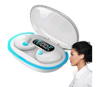 LED Display Audio Buds - Noise Isolation Earphones, Digital Battery Screen Earbuds, Wireless Sport Listening Device, Crystal Sound Communication Gear | Driving Office Meeting for Travel Gym